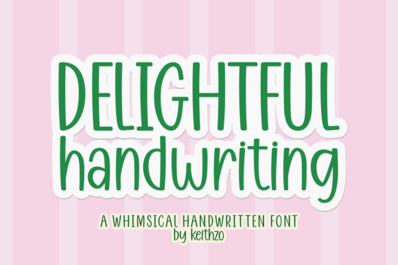 Delightful Handwriting: Infuse Retro Charm into Your Designs