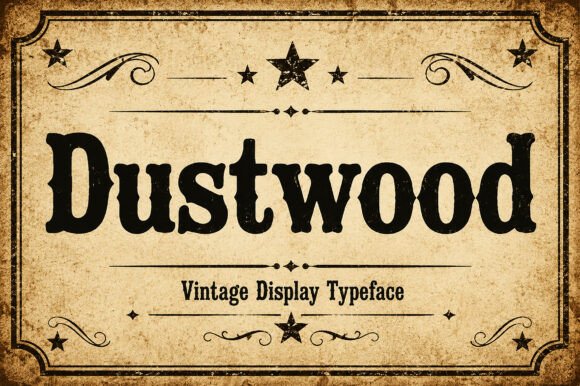 Dustwood: A Slab Serif for Modern Branding