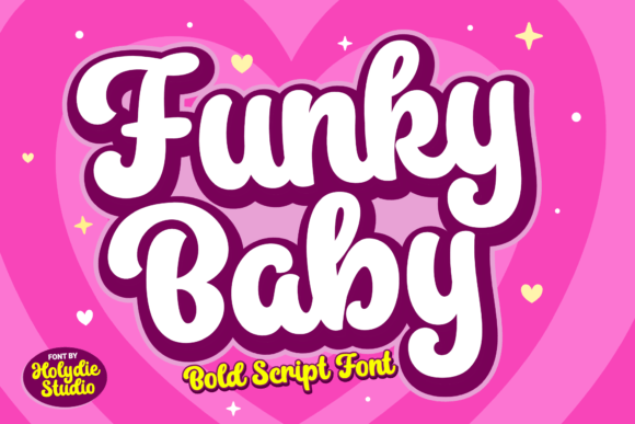 Funky Baby: A Vintage Handwritten Font for Bold Designs