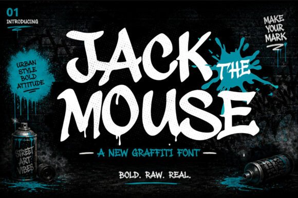 Jack The Mouse: A Bold Graffiti Font for Modern Design