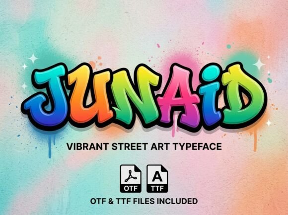 Junaid: Urban Energy in Your Typography