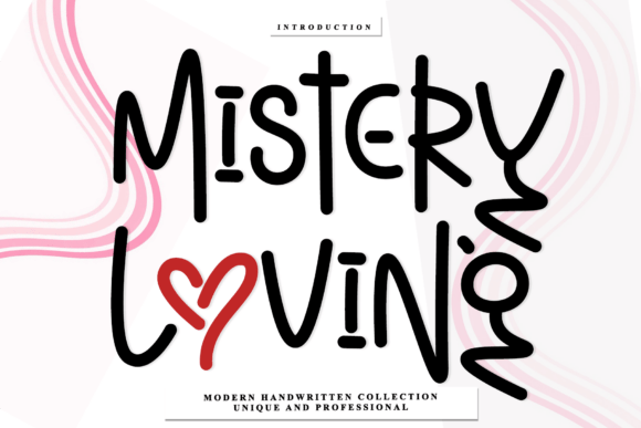 Mistery Loving: A Script Font for Artisanal Branding