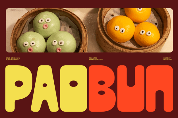 Paobun: The Playful Font for Bold Branding