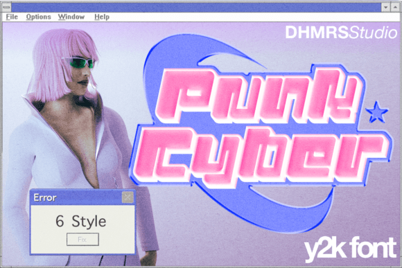 Punk Cyber: Embrace Y2K Aesthetics in Modern Design