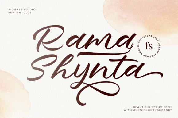 Ramashynta: The Beautiful Script Font for Elegant Design