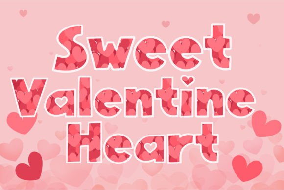 Sweet Valentine Heart: Elevate Your Designs with Charming Typography