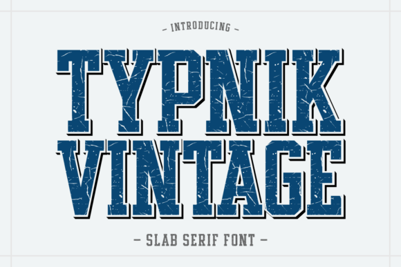 Typnik Vintage: Command Attention with Bold Typography